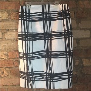 Patterned Express pencil skirt
